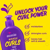 leave in conditioner for curly hair showing detangling hydration and smoothing benefits for frizzy curls