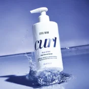 soft defined frizz free curls after applying curl serum