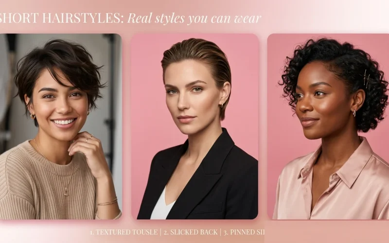 How to Style Short Hair: 5 Looks I Actually Wear on Repeat