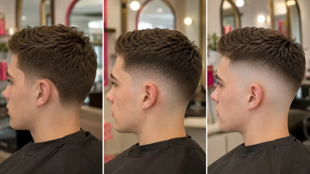 low fade mid fade and high fade compared on me