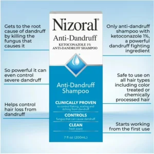 Nizoral Anti-Dandruff Shampoo with Ketoconazole 1%