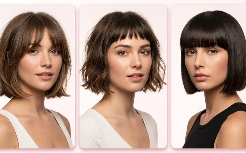 Short Hair With Bangs: 5 Cuts to Know Before You Book