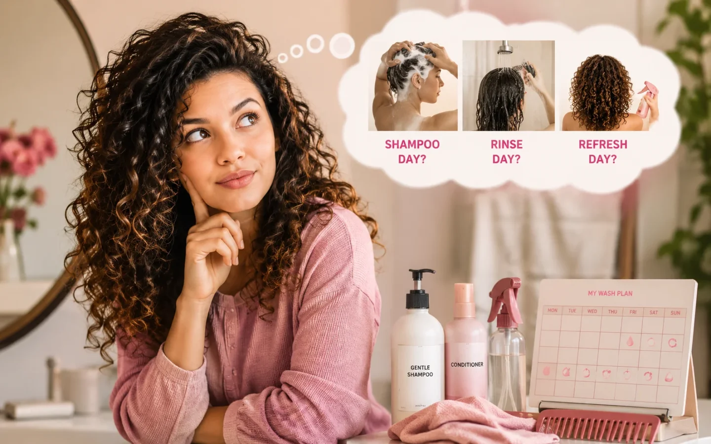How Often to Wash Curly Hair Without Drying It Out