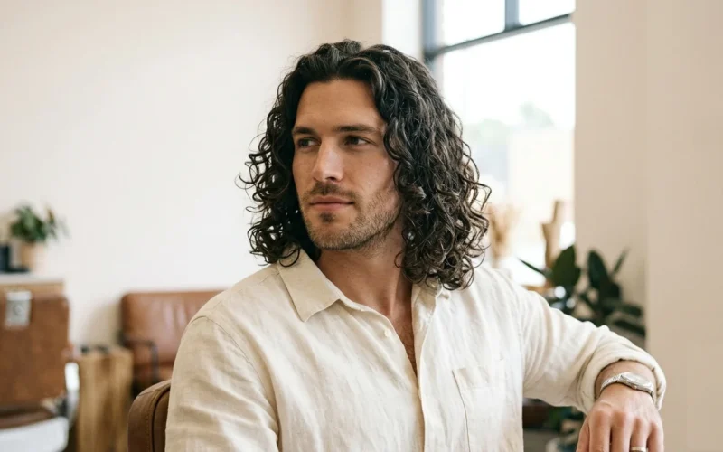Long Curly Hairstyles for Men: Stylist’s Honest Guide