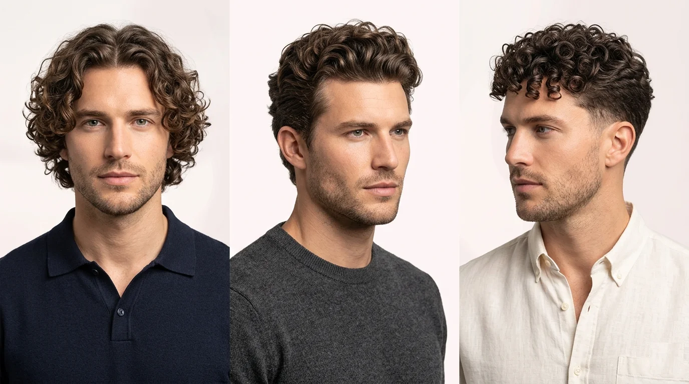 Medium Curly Hairstyles for Men That Don’t Look Messy