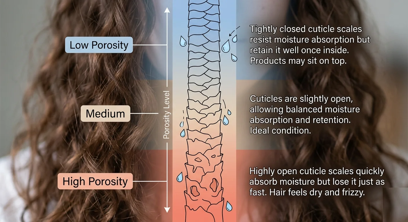 High vs Low Porosity Hair: Why Your Products Fail