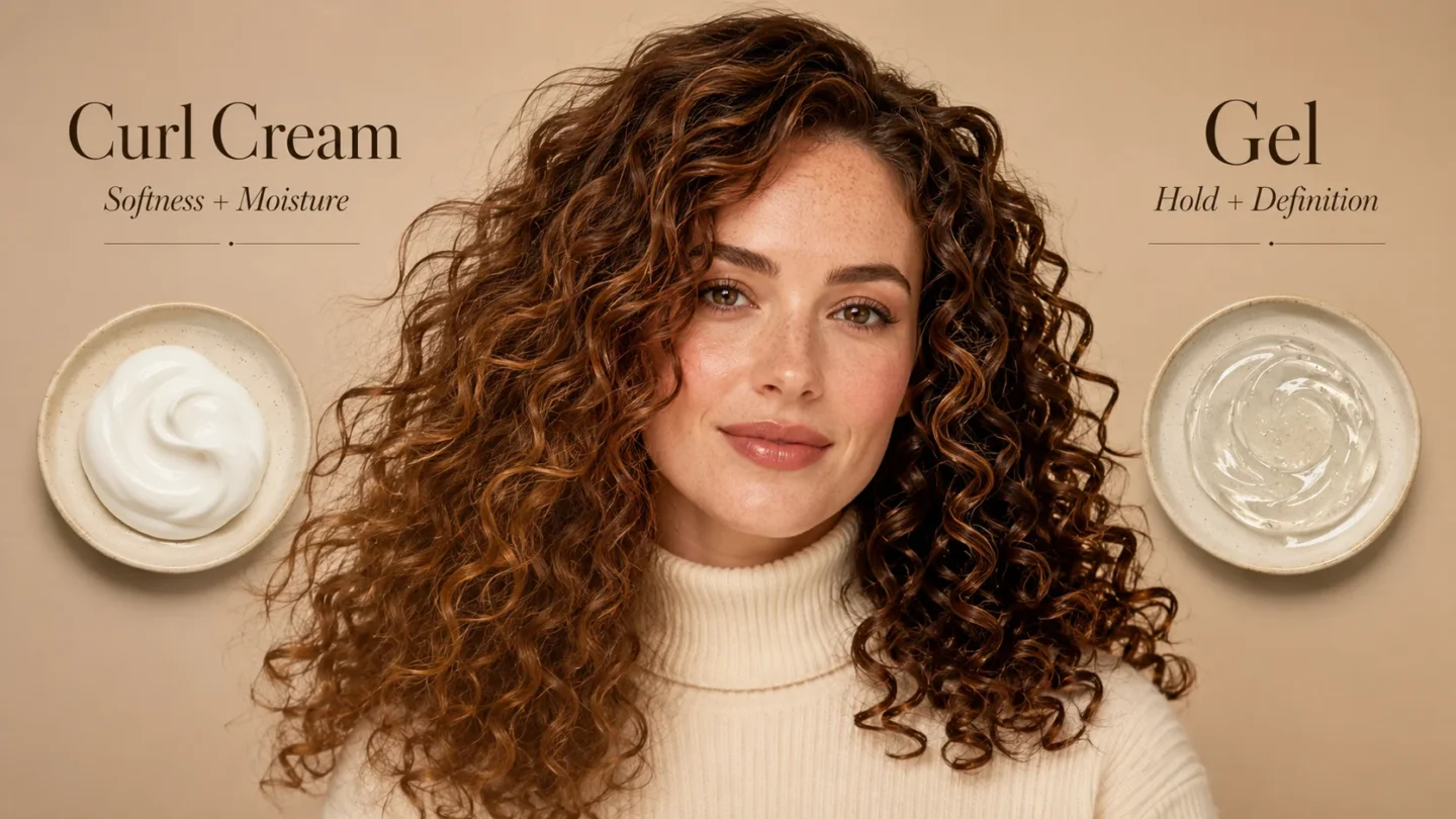 Curl Cream vs Gel: Which One Should You Use for Curly Hair?