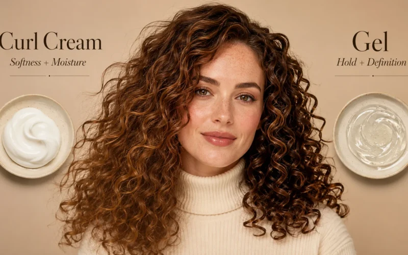 Curl Cream vs Gel: Which One Should You Use for Curly Hair?