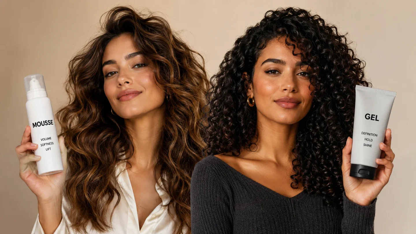 Mousse vs Gel for Curly and Wavy Hair: Which Is Better for Hold, Volume and Frizz?