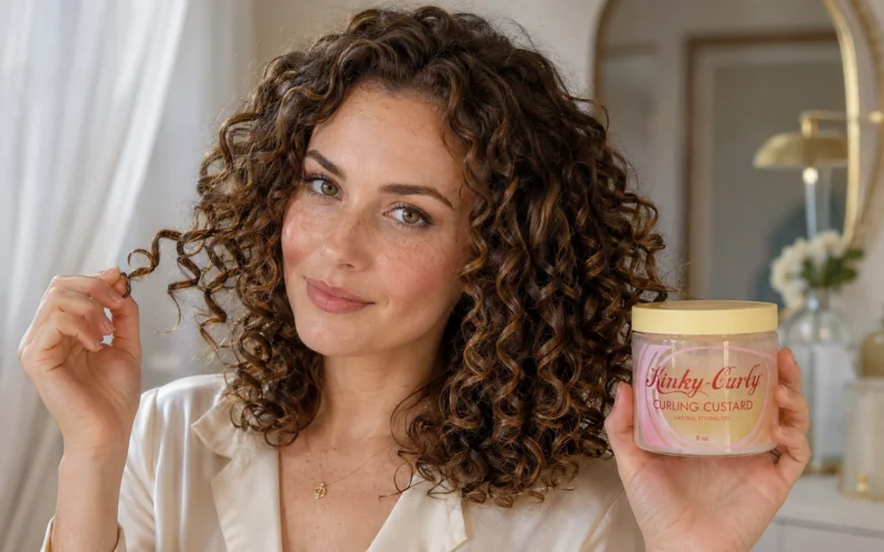 Kinky-Curly Curling Custard Review: Worth It or Too Sticky?