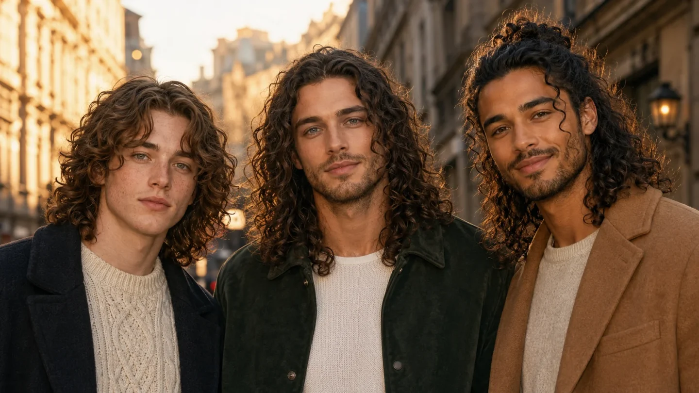 12 Long Curly Hairstyles for Men That Actually Look Good