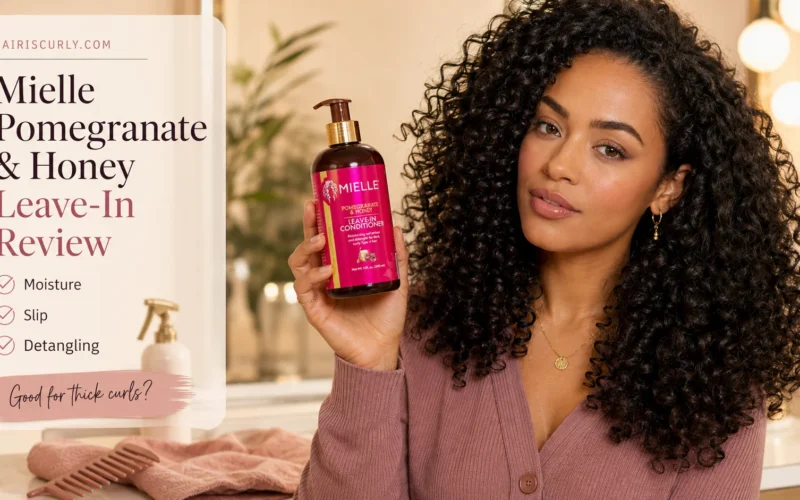 Mielle Pomegranate & Honey Leave-In Review: Good for Curls?
