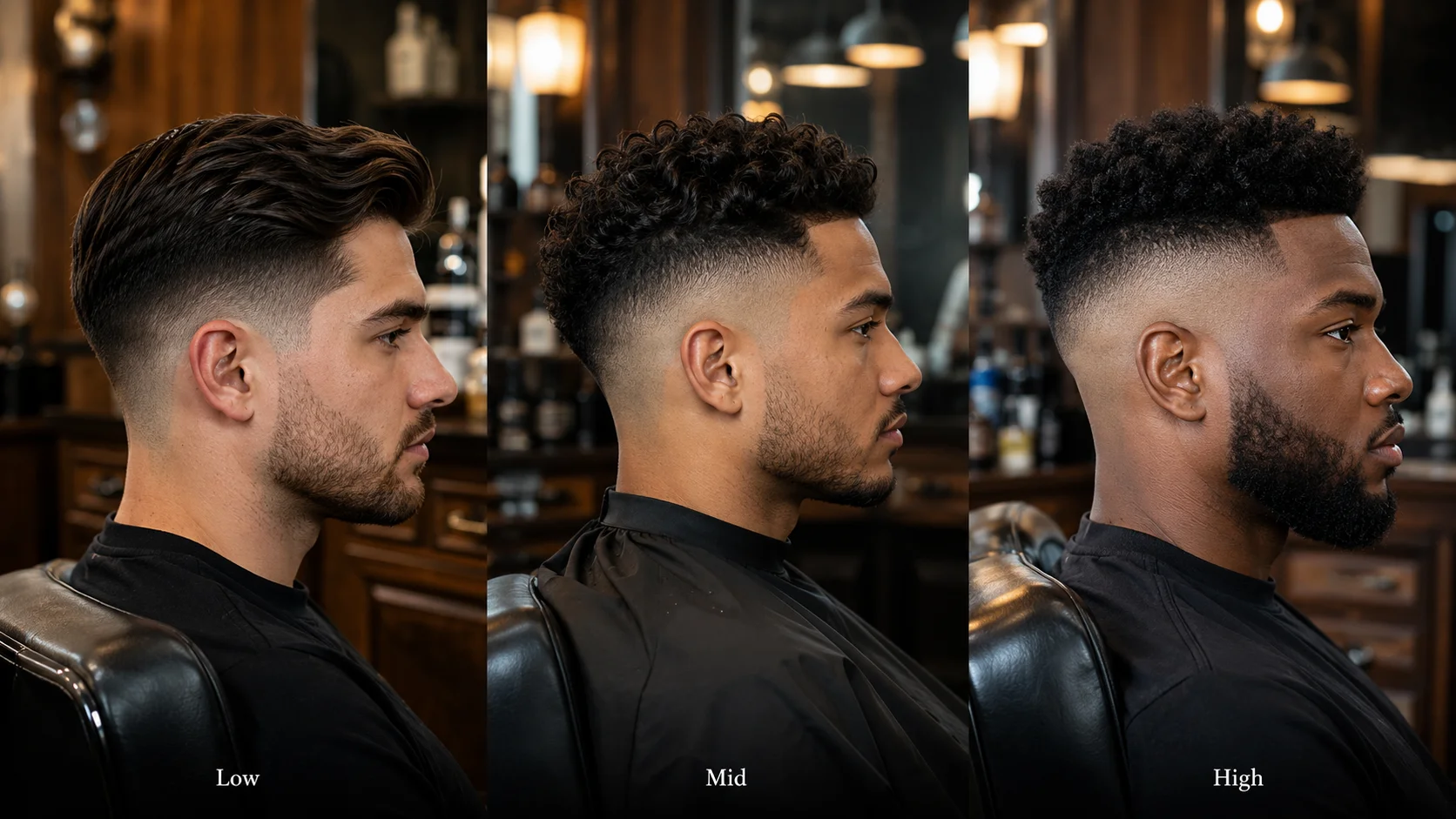 Skin Fade Haircut Ideas: Low, Mid, High & Who It Suits
