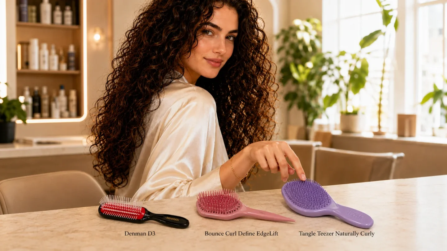Best Curly Hair Brush: Denman, Bounce Curl or Tangle Teezer