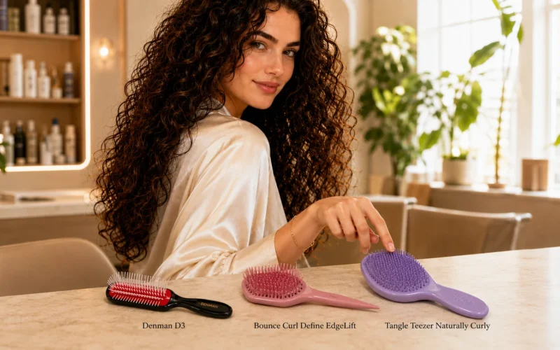 Best Curly Hair Brush: Denman, Bounce Curl or Tangle Teezer