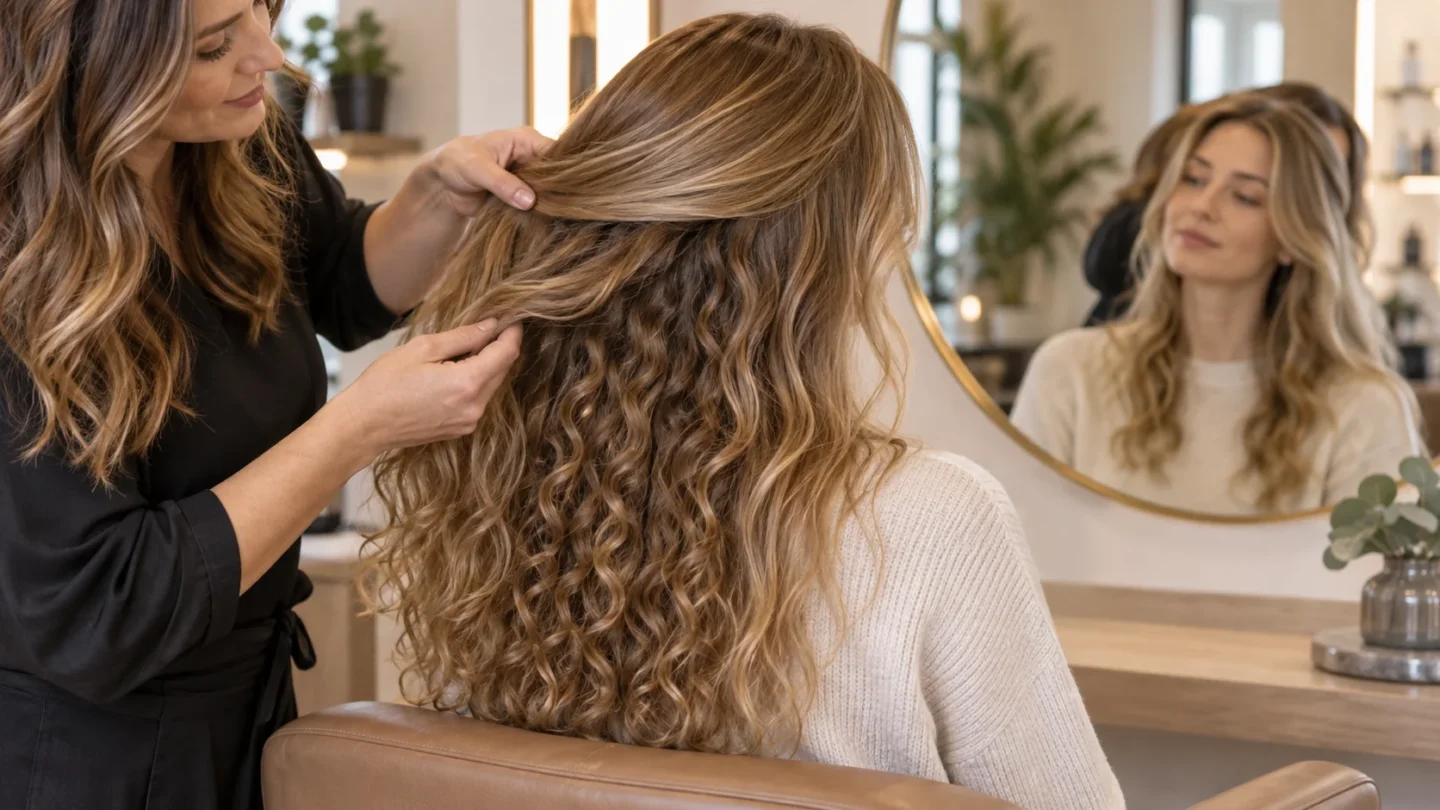 Curly Underneath, Straight on Top? What Changed?