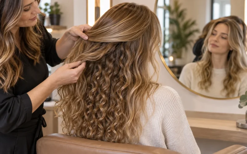 Curly Underneath, Straight on Top? What Changed?