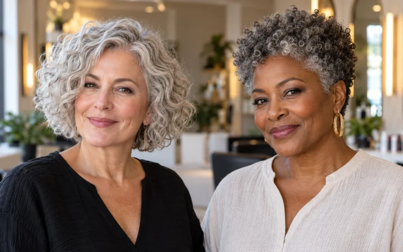 Want Shorter Curls After 50? 6 Cuts That Respect Shrinkage